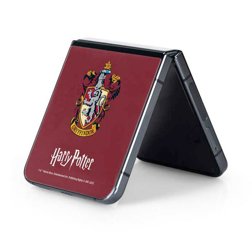 Wizarding World Harry Potter Gryffindor House Crest Galaxy Z Flip5 5G Skin